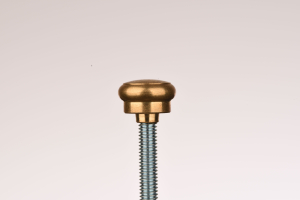Leather Furniture Handle/Knob Gold O Screws