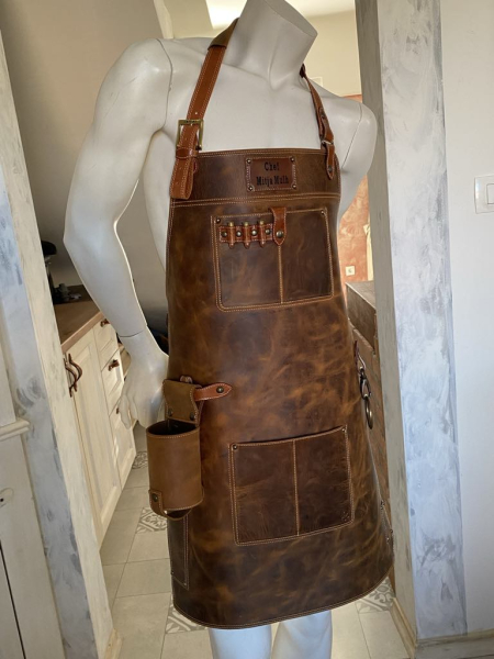 GRILL leather apron CARTRIDGES