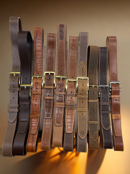 Custom casual special leather belts - DDDesign