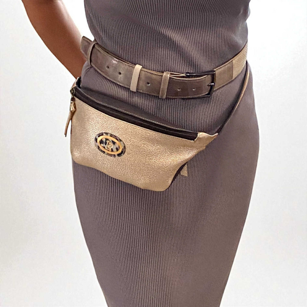 Unique leather belt bag for women SOLD OUT