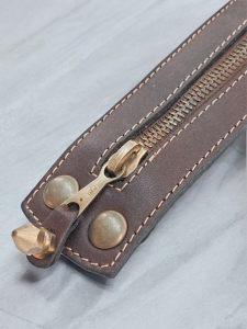 Zipper bracelet wallet