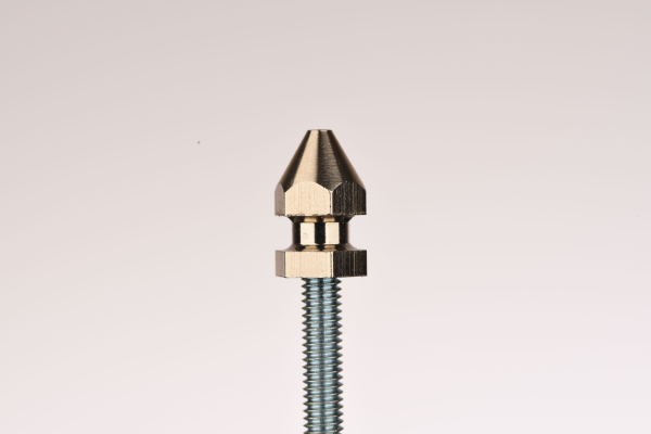 Stitches drawer Handle Kupid silver hexa screws
