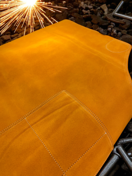 Premium usnjeni varilski predpasnik | DDDesign